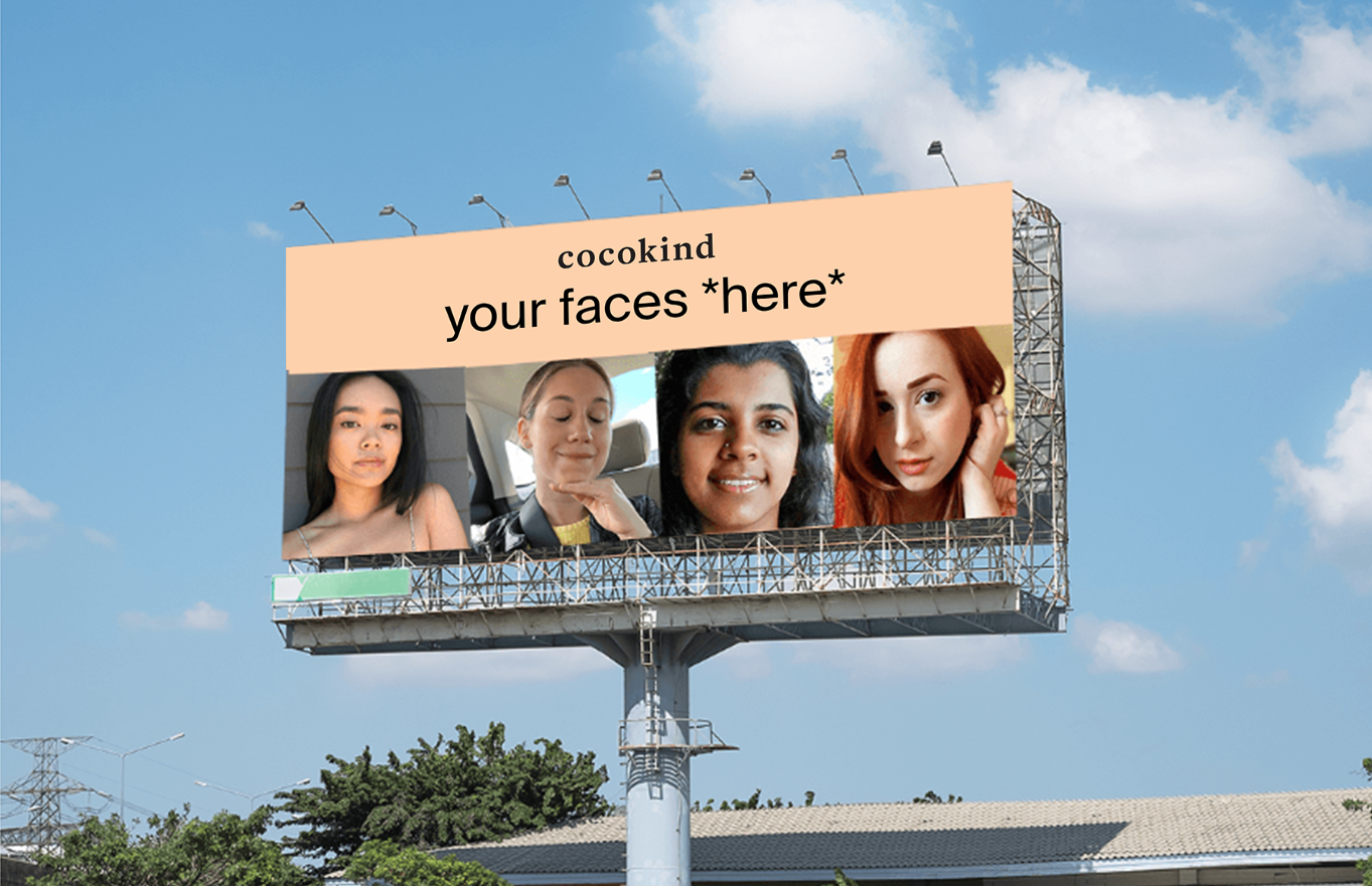 why our CEO and founder wants to put your face on a billboard