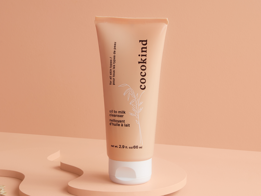 meet our *new* oil to milk cleanser