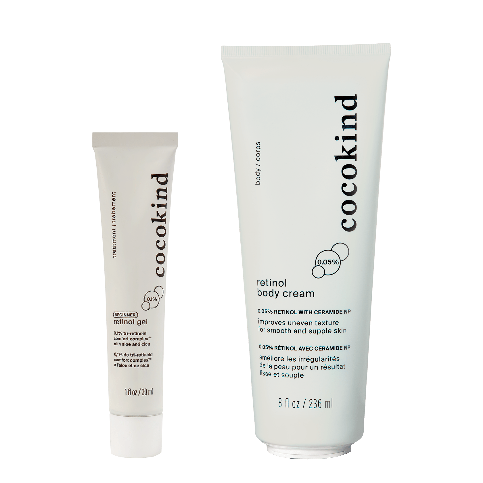 retinol face + body duo - cocokind